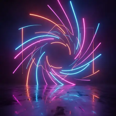 Free Youtube Thumbnail Background Vibrant Color Contrast Background Download