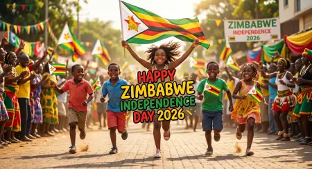 Free Zimbabwe Independence Day 2026 Creative Banner Ideas Background Image Download