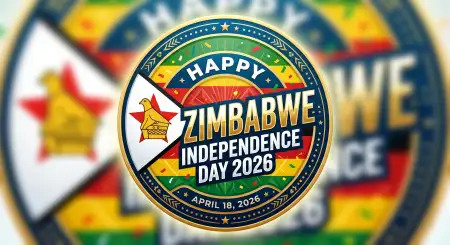 Free Zimbabwe Independence Day 2026 Free Vector Art Background Image Download