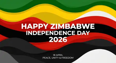 Free Zimbabwe Independence Day 2026 Graphic Design Templates Background Image Download