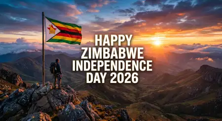 Free Zimbabwe Independence Day 2026 Independence Slogans Background Image Download