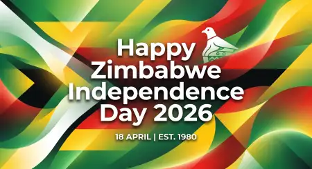 Free Zimbabwe Independence Day 2026 Promotional Banner Text Background Image Download