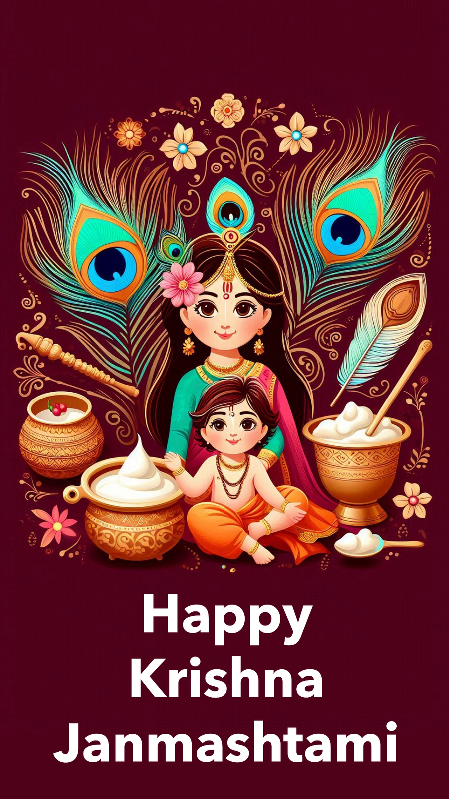 Curd Pot And Flute In Happy Krishna Janmashtami Photo Download - Royalty Free Happy Krishna Janmashtami Image | Pngmagic Free Download Curd Pot And Flute In Happy Krishna Janmashtami Photo Download - High Quality Happy Krishna Janmashtami Background