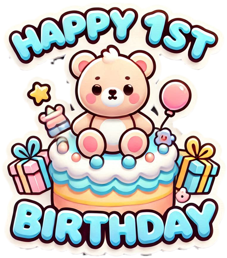 1st Birthday Cake Png Transparent Background - Royalty Free 1st Birthday Cake Png Image Download | Pngmagic 2025 Free Download 1st Birthday Cake Png Transparent Background - High Quality 1st Birthday Cake Png PNG Image