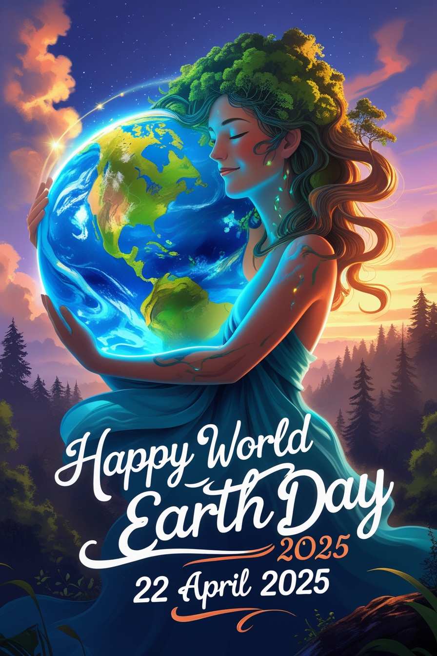 22 April 2025 Earth Day Wishes In English - Royalty Free Happy World Earth Day 2025 Image | Pngmagic Free Download 22 April 2025 Earth Day Wishes In English - High Quality Happy World Earth Day 2025 Background