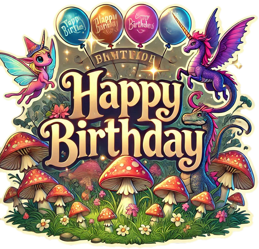 3d Colorful Balloon Happy Birthday Text Designs - Royalty Free Happy Birthday Image | Pngmagic Free Download 3d Colorful Balloon Happy Birthday Text Designs - High Quality Happy Birthday PNG Image