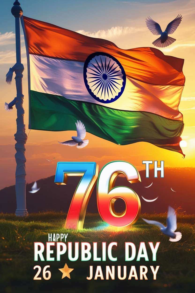 76th Republic Day Of India 26 January Poster Design - Royalty Free 76th Happy Republic Day Of India 26 January Image Download | Pngmagic 2025 Free Download 76th Republic Day Of India 26 January Poster Design - High Quality 76th Happy Republic Day Of India 26 January Background