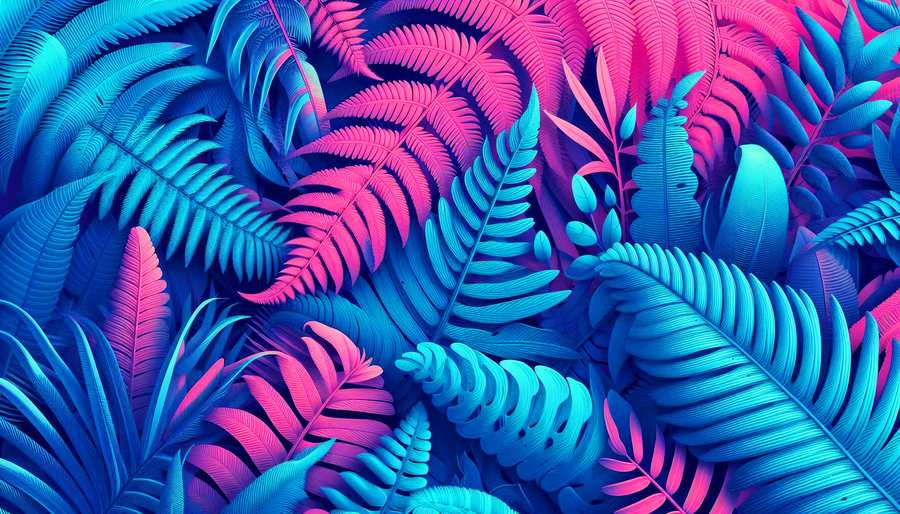 Free Download Artificial Leaf In Different Color Designs For Background - High Quality Artificial Leaf Background