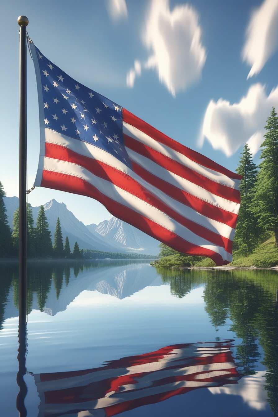 American Flag Background With Clouds - Royalty Free Usa Flag Background Image | Pngmagic Free Download American Flag Background With Clouds - High Quality Usa Flag Background Background