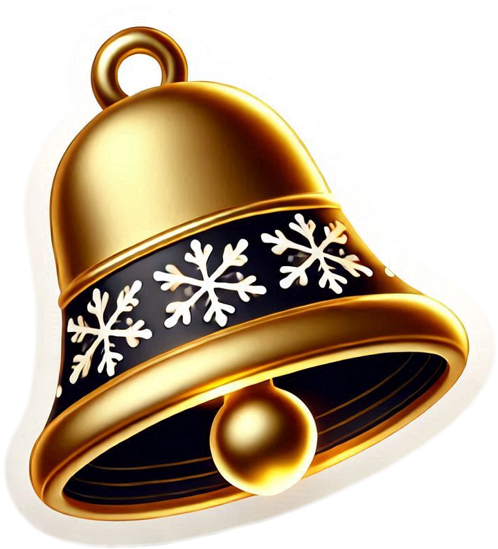 Animated Christmas Bell Png For Presentations - Royalty Free Christmas Bell Image Download | Pngmagic 2025 Free Download Animated Christmas Bell Png For Presentations - High Quality Christmas Bell PNG Image