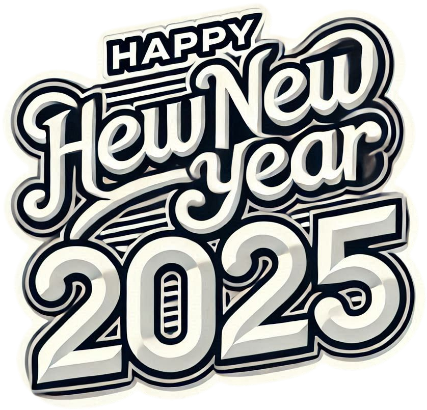 Animated Happy New Year 2025 Text Png Images - Royalty Free Happy New Year Text PNG Image | Pngmagic Free Download Animated Happy New Year 2025 Text Png Images - High Quality Happy New Year Text PNG PNG Image