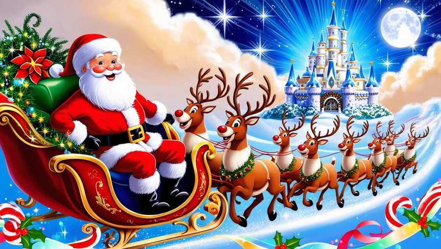 Animated Merry Christmas Cartoon Santa And Reindeer Story - Royalty Free Merry Christmas Cartoon Santa Claus With Reindeer Image | Pngmagic Free Download Animated Merry Christmas Cartoon Santa And Reindeer Story - High Quality Merry Christmas Cartoon Santa Claus With Reindeer Background