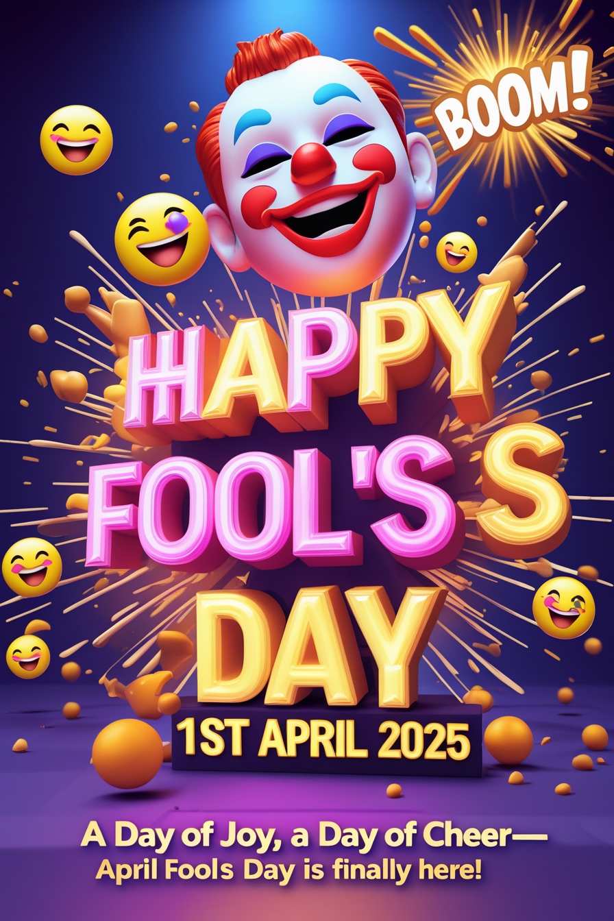 April Fools Day Social Media Banner Template - Royalty Free Happy April Fool Day Image | Pngmagic Free Download April Fools Day Social Media Banner Template - High Quality Happy April Fool Day Background