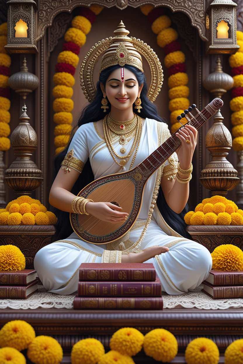 Artistic Saraswati Puja Wallpaper For Phone - Royalty Free Saraswati Puja Wallpapers Image | Pngmagic Free Download Artistic Saraswati Puja Wallpaper For Phone - High Quality Saraswati Puja Wallpapers Background