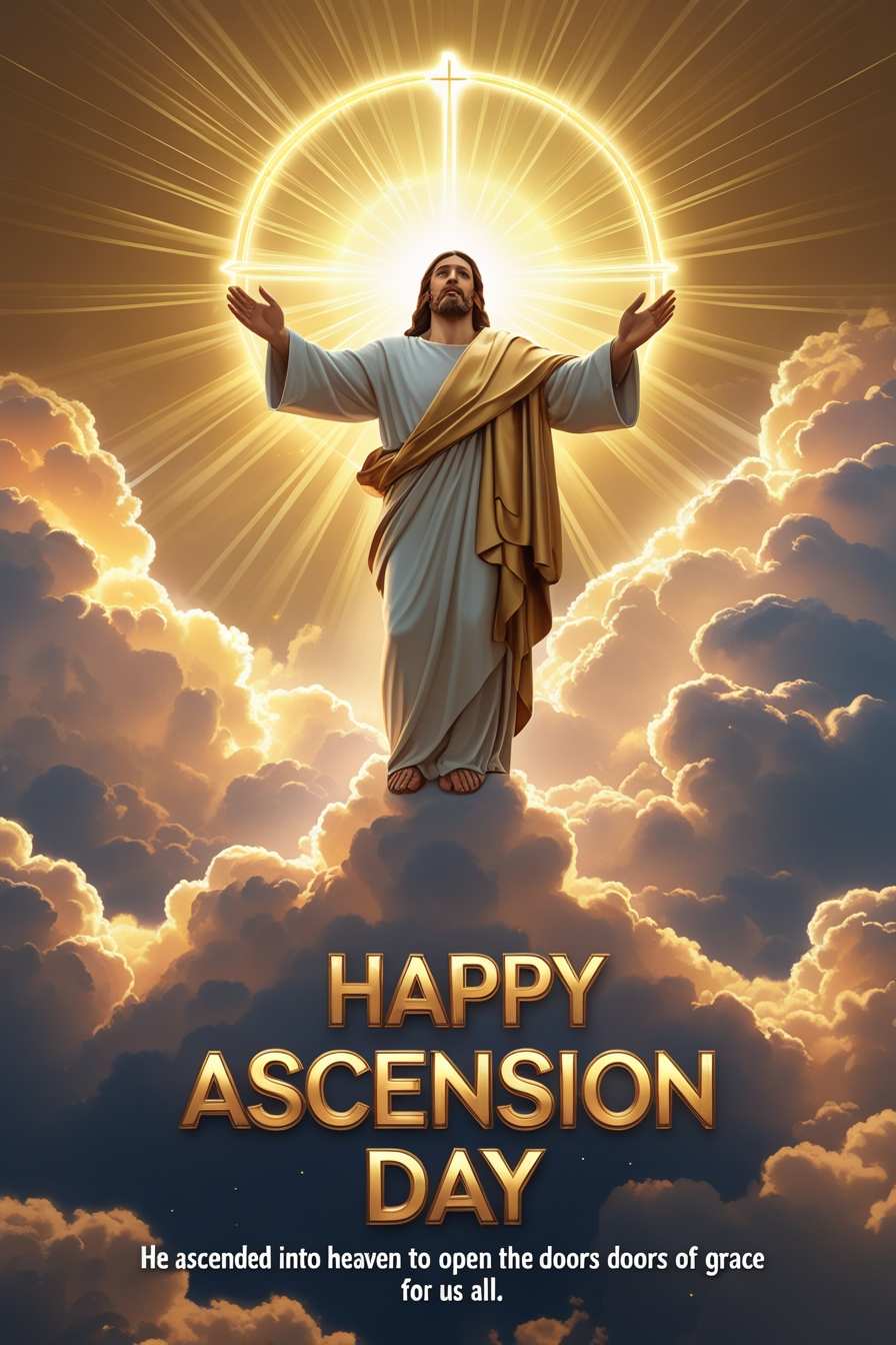Ascension Day Greeting Card Download - Royalty Free Happy Ascension Day Image Download | Pngmagic 2025 Free Download Ascension Day Greeting Card Download - High Quality Happy Ascension Day Background