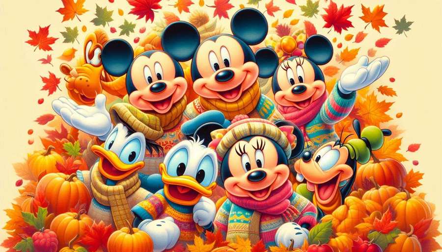Autumn-themed Disney Wallpaper For Fall - Royalty Free Disney Wallpaper Image | Pngmagic Free Download Autumn-themed Disney Wallpaper For Fall - High Quality Disney Wallpaper Background