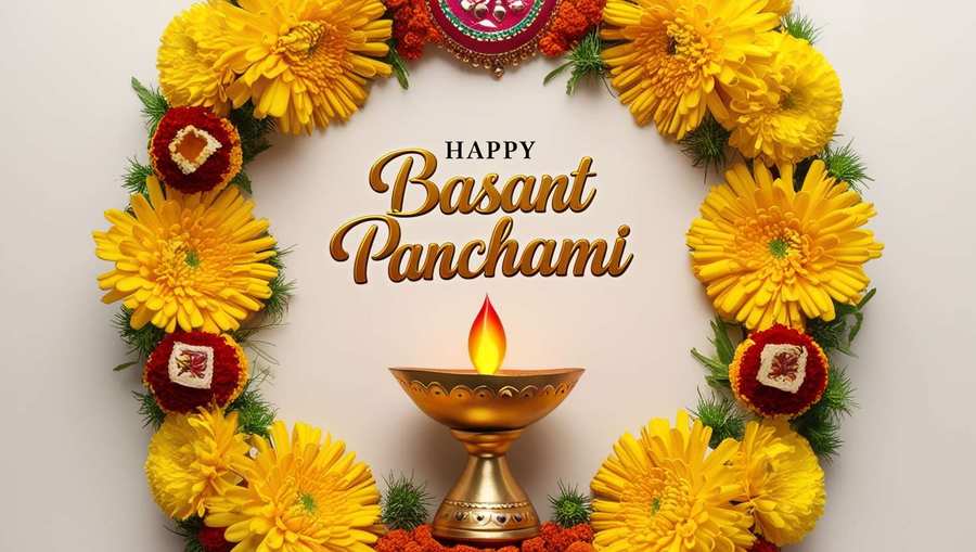 Basant Panchami Diya And Flowers Hd Png - Royalty Free Happy Basant Panchami Image | Pngmagic Free Download Basant Panchami Diya And Flowers Hd Png - High Quality Happy Basant Panchami PNG Image