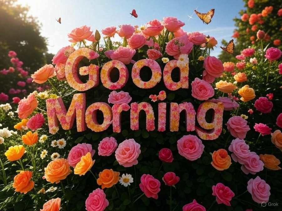 Beautiful Good Morning Image With Flowers - Royalty Free Good Morning Image Image | Pngmagic Free Download Beautiful Good Morning Image With Flowers - High Quality Good Morning Image Background