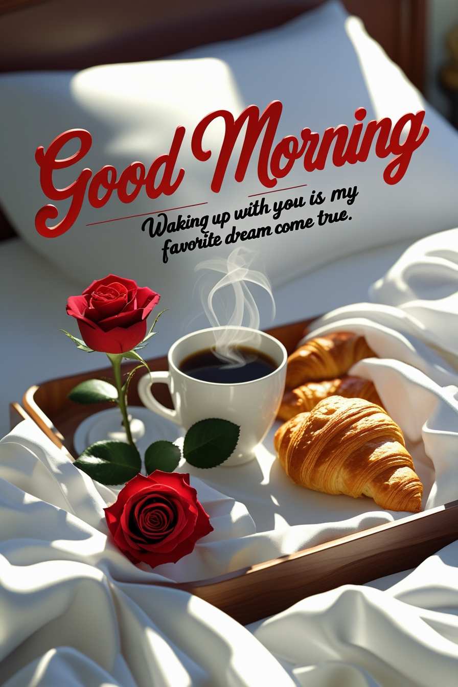 Free Download Beautiful Good Morning Lines For Couples - High Quality Good Morning Love Messages Background