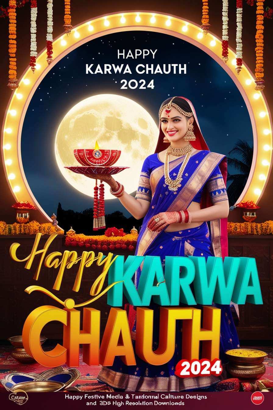 Beautiful Karwa Chauth Images For Social Media - Royalty Free Happy Karwa Chauth Image | Pngmagic Free Download Beautiful Karwa Chauth Images For Social Media - High Quality Happy Karwa Chauth Background