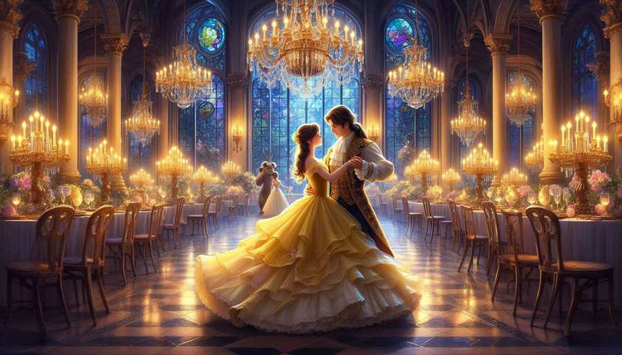 Beauty And The Beast Disney Wallpaper - Royalty Free Disney Wallpaper Image | Pngmagic Free Download Beauty And The Beast Disney Wallpaper - High Quality Disney Wallpaper Background