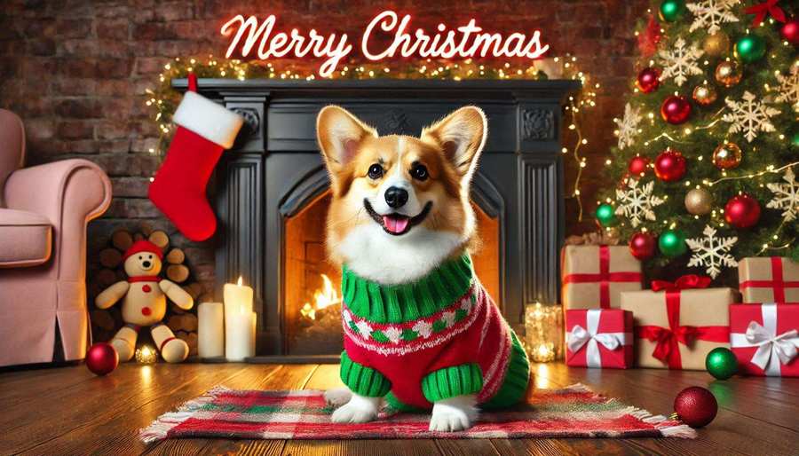 Best Merry Christmas Dog Image For Holiday Greetings - Royalty Free Merry Christmas Dog Image Image | Pngmagic Free Download Best Merry Christmas Dog Image For Holiday Greetings - High Quality Merry Christmas Dog Image Background