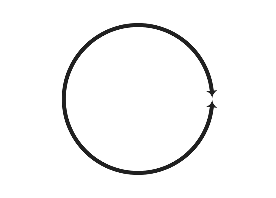Black Circle png With Two Sided Aero