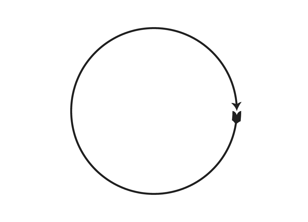 Black Transparent Arrow Circle png