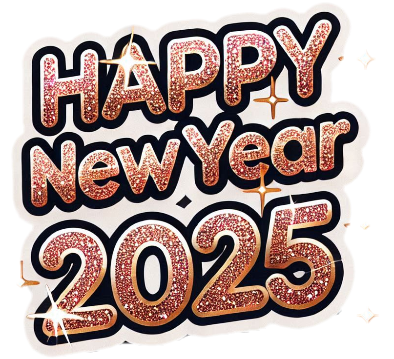 Bold Happy New Year 2025 Text Png For Festive Greetings - Royalty Free Happy New Year Text PNG Image | Pngmagic Free Download Bold Happy New Year 2025 Text Png For Festive Greetings - High Quality Happy New Year Text PNG PNG Image