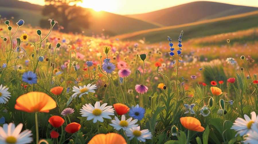 Bright Floral Wallpaper Images For Spring Vibes - Royalty Free Wallpaper Image Of Flowers Image | Pngmagic Free Download Bright Floral Wallpaper Images For Spring Vibes - High Quality Wallpaper Image Of Flowers Background
