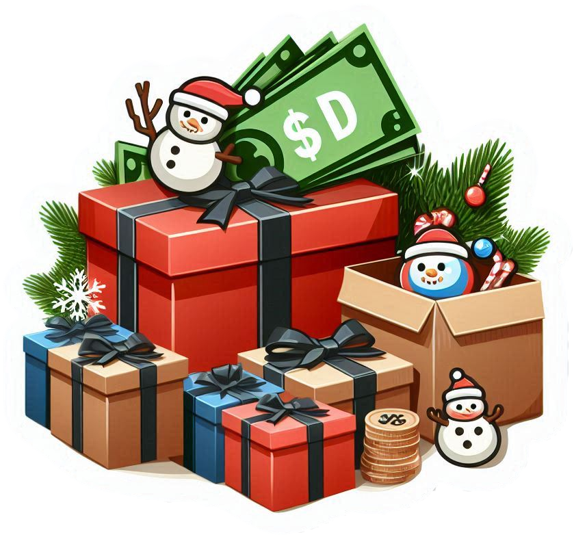 Budget-friendly Christmas Gift Box For Family - Royalty Free Gift Box Image | Pngmagic Free Download Budget-friendly Christmas Gift Box For Family - High Quality Gift Box PNG Image