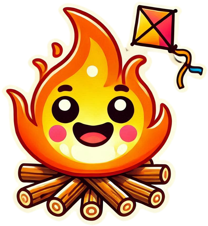 Cartoon-style Lohri Bonfire Png For Kids Projects - Royalty Free Lohri Bonfire Png Image | Pngmagic Free Download Cartoon-style Lohri Bonfire Png For Kids Projects - High Quality Lohri Bonfire Png PNG Image