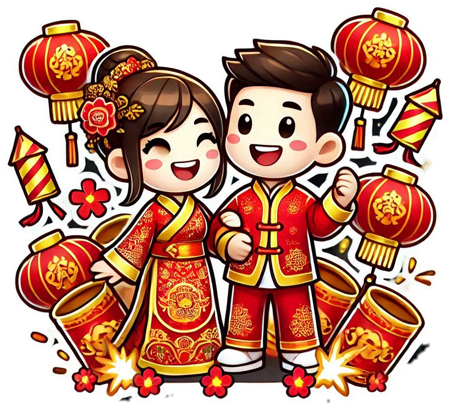 Chinese New Year Png Family Reunion Clipart - Royalty Free Chinese New Year PNG Image | Pngmagic Free Download Chinese New Year Png Family Reunion Clipart - High Quality Chinese New Year PNG PNG Image