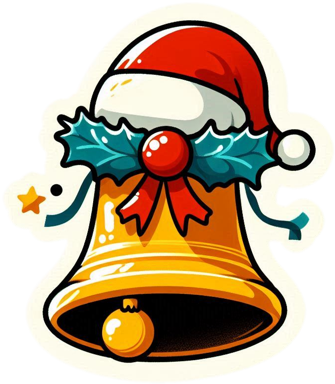 Christmas Bell Png Free For Commercial Use - Royalty Free Christmas Bell Image | Pngmagic Free Download Christmas Bell Png Free For Commercial Use - High Quality Christmas Bell PNG Image