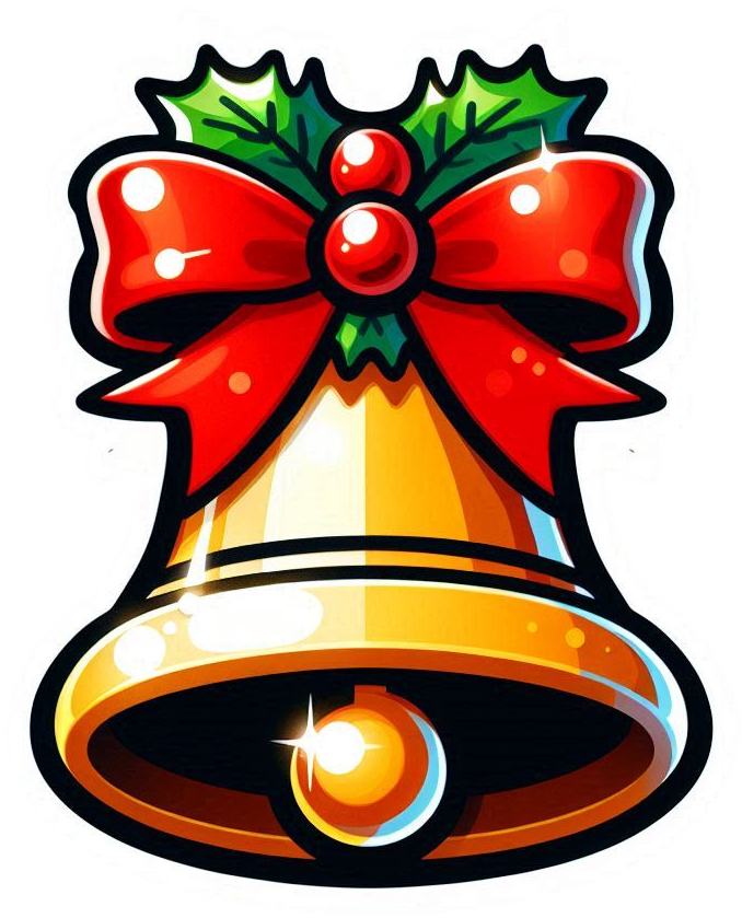 Christmas Bell Png Free For Greeting Cards - Royalty Free Christmas Bell Image | Pngmagic Free Download Christmas Bell Png Free For Greeting Cards - High Quality Christmas Bell PNG Image