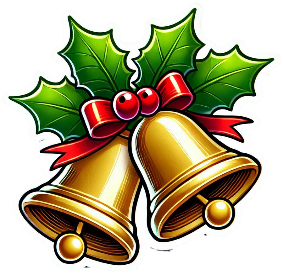 Christmas Bells Clipart Png - Royalty Free Christmas Bell Image | Pngmagic Free Download Christmas Bells Clipart Png - High Quality Christmas Bell PNG Image