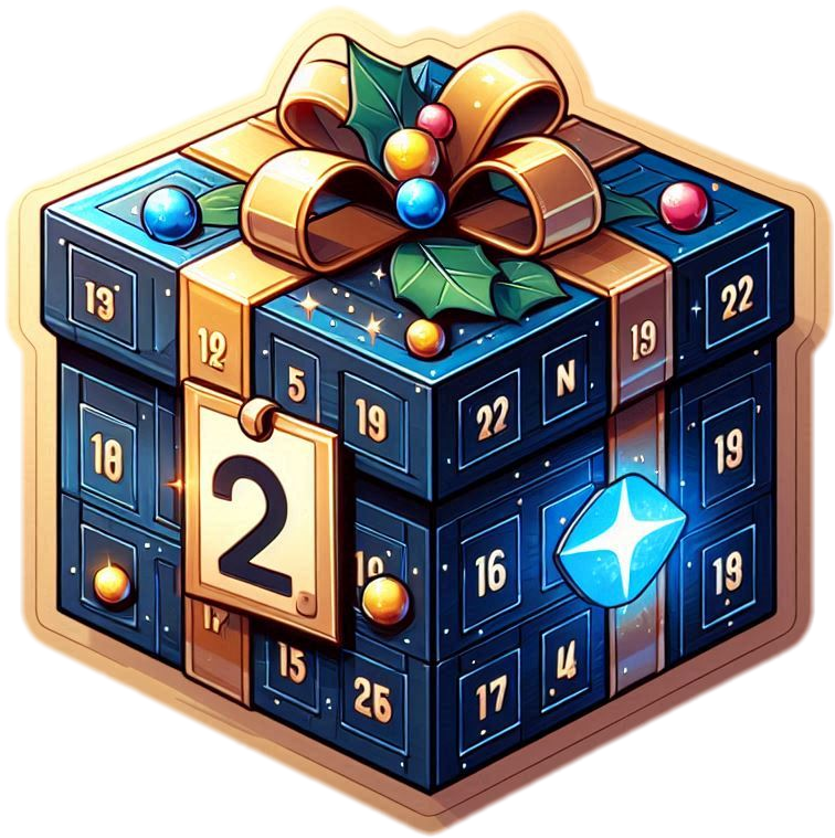 Christmas Gift Box For Advent Calendars With Daily Surprises - Royalty Free Gift Box Image | Pngmagic Free Download Christmas Gift Box For Advent Calendars With Daily Surprises - High Quality Gift Box PNG Image