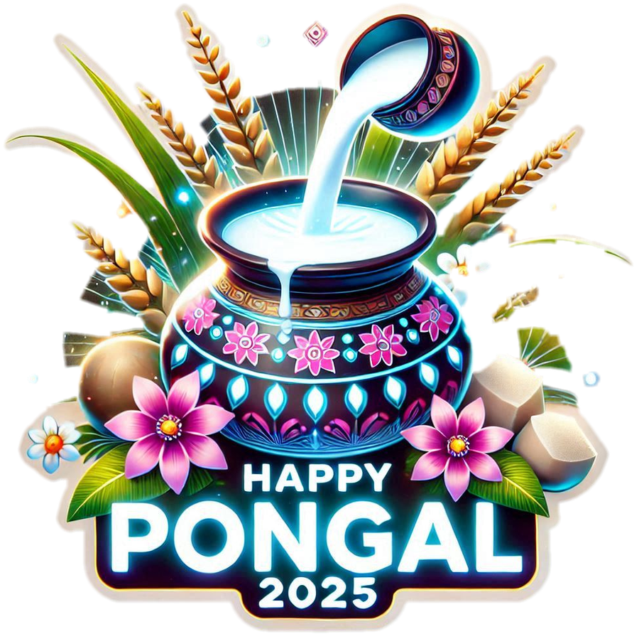 Colorful Happy Pongal 2025 Png Images - Royalty Free Happy Pongal 2025 Png Image | Pngmagic Free Download Colorful Happy Pongal 2025 Png Images - High Quality Happy Pongal 2025 Png PNG Image