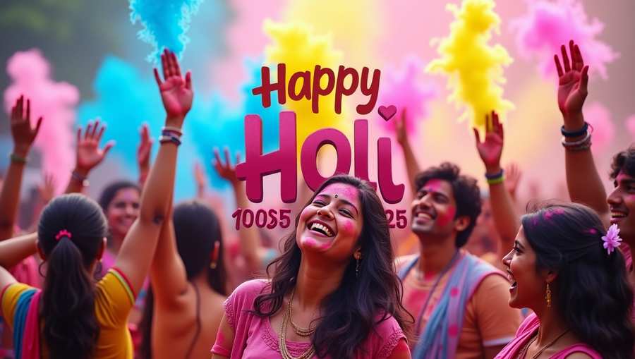Colorful Holi 2025 Wishes For Loved Ones - Royalty Free Happy Holi Wishes 2025 Image | Pngmagic Free Download Colorful Holi 2025 Wishes For Loved Ones - High Quality Happy Holi Wishes 2025 Background