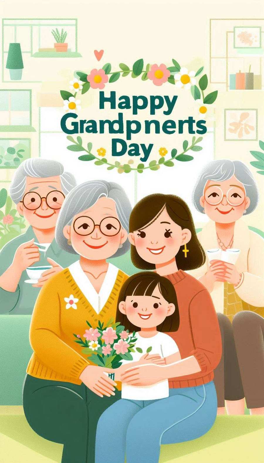 Creative Happy Grandparents Day 2024 Digital Wallpapers - Royalty Free Grandparents Day Image | Pngmagic Free Download Creative Happy Grandparents Day 2024 Digital Wallpapers - High Quality Grandparents Day Background