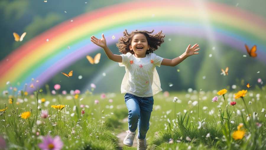 Free Download Cute International Happiness Day Background Illustration - High Quality International Day Of Happiness Background Background