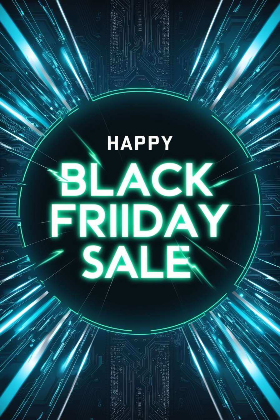 Cyber-style Black Friday Digital Design - Royalty Free Happy Black Friday Sale Image | Pngmagic Free Download Cyber-style Black Friday Digital Design - High Quality Happy Black Friday Sale Background