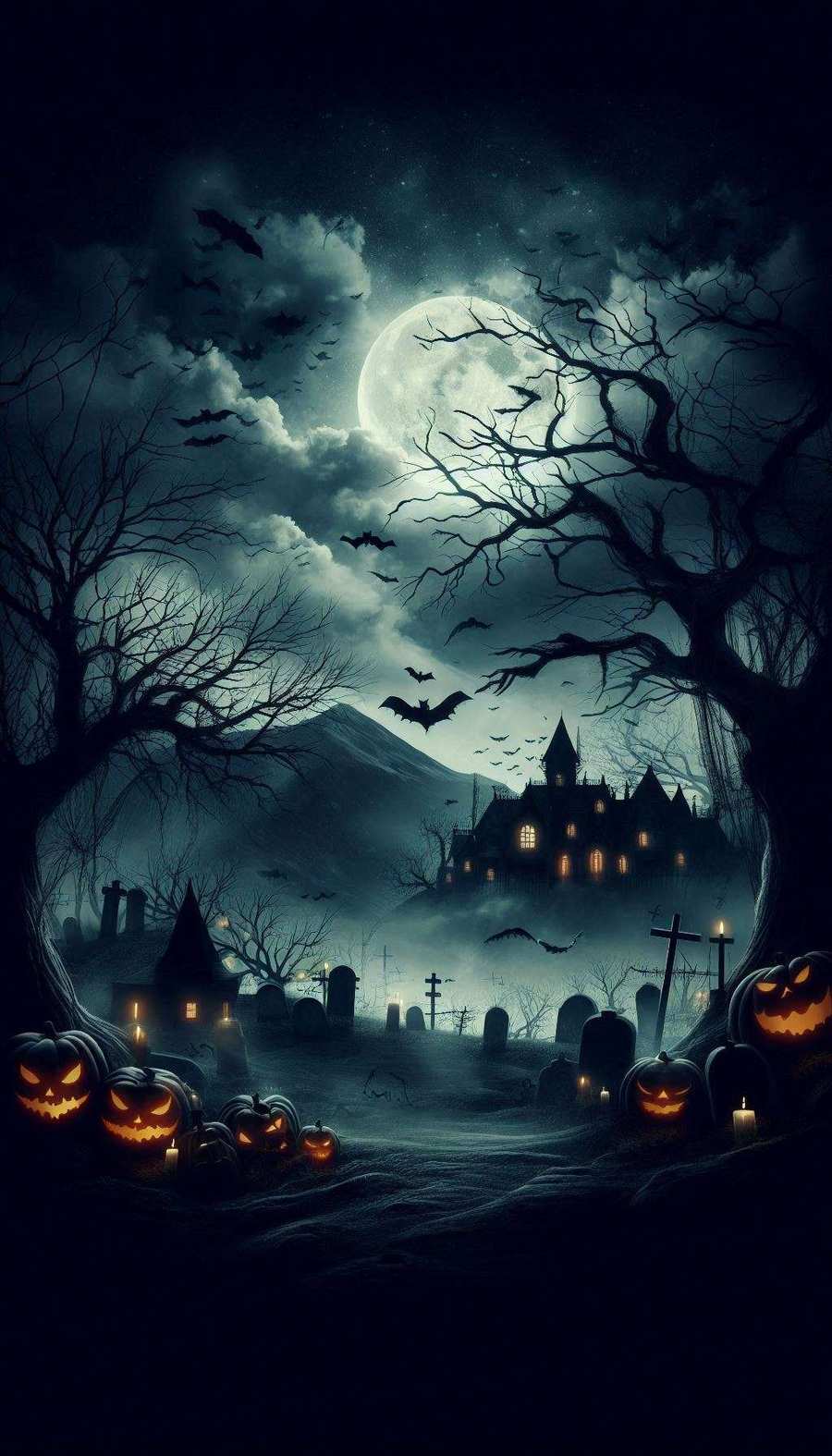 Dark And Eerie Halloween Background Illustrations - Royalty Free Halloween Background Image | Pngmagic Free Download Dark And Eerie Halloween Background Illustrations - High Quality Halloween Background Background