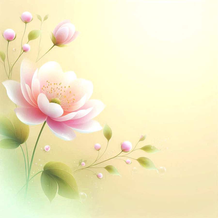 Delicate Yellow Flower Backdrop For Invitations - Royalty Free Light Yellow Image | Pngmagic Free Download Delicate Yellow Flower Backdrop For Invitations - High Quality Light Yellow Background