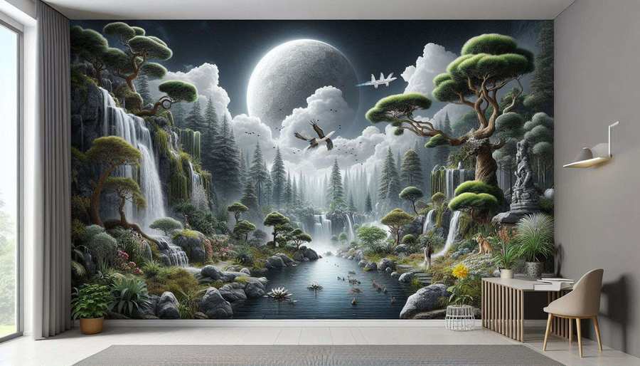 Detailed 3d Nature Wallpapers For Enhancing Home Office Aesthetics - Royalty Free Nature Wallpaper 3d Image | Pngmagic Free Download Detailed 3d Nature Wallpapers For Enhancing Home Office Aesthetics - High Quality Nature Wallpaper 3d Background