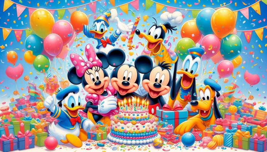 Disney Birthday Wallpaper For Celebrations - Royalty Free Disney Wallpaper Image | Pngmagic Free Download Disney Birthday Wallpaper For Celebrations - High Quality Disney Wallpaper Background