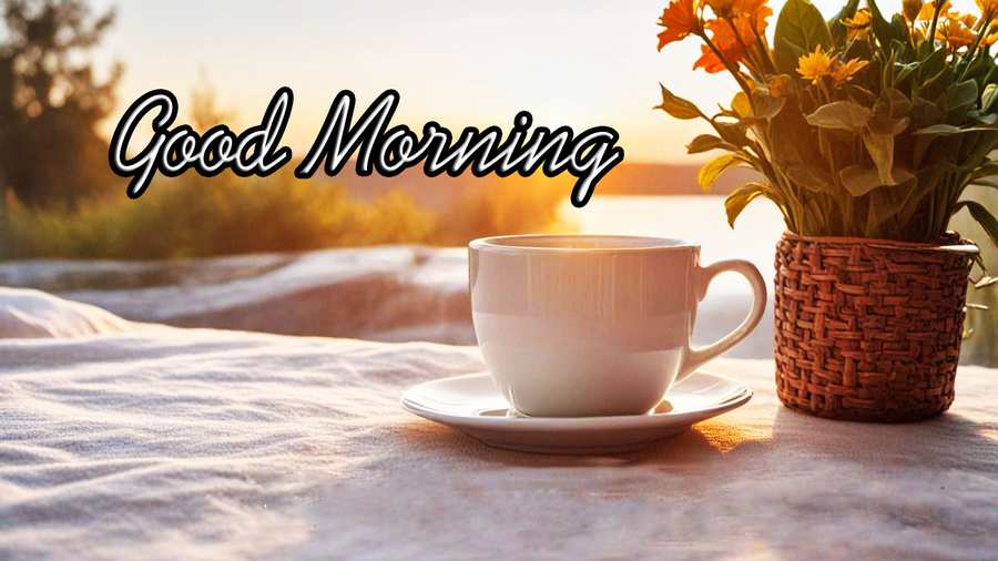 Download Good Morning Tea Cup Flower Images - Royalty Free Good Morning Image | Pngmagic Free Download Download Good Morning Tea Cup Flower Images - High Quality Good Morning Background