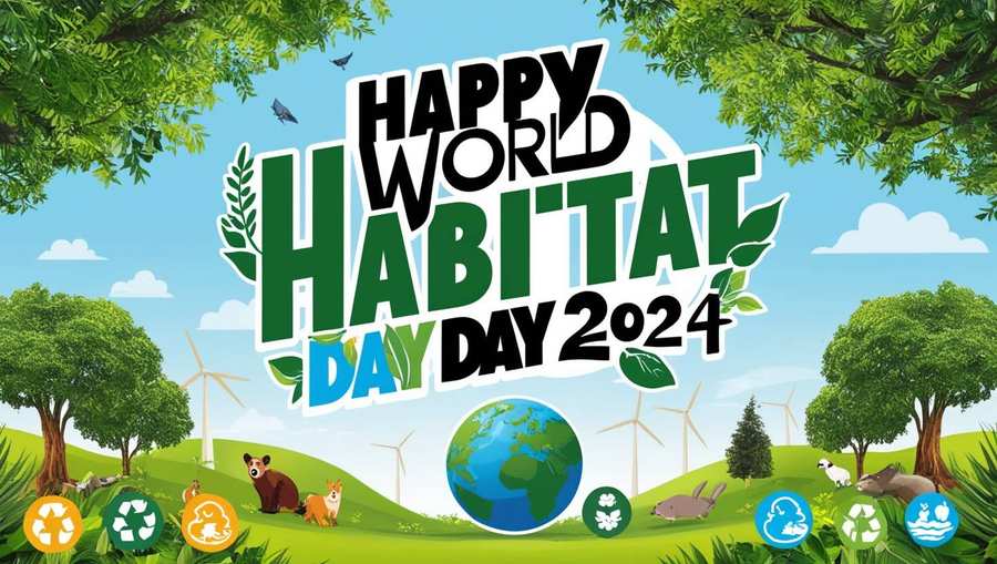 Download Happy World Habitat Day 2024 Pictures - Royalty Free Happy World Habitat Day Image | Pngmagic Free Download Download Happy World Habitat Day 2024 Pictures - High Quality Happy World Habitat Day Background