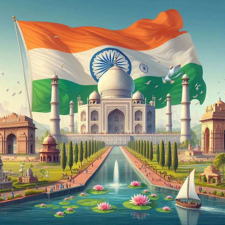 Download Indian Flag Taj Mahal Wallpaper - Royalty Free Indian Flag Image | Pngmagic Free Download Download Indian Flag Taj Mahal Wallpaper - High Quality Indian Flag Background