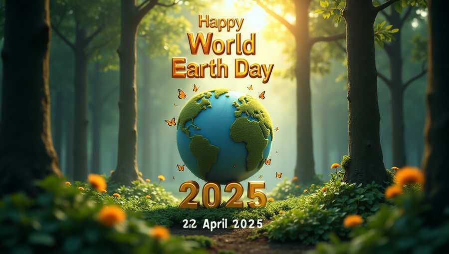 Earth Day 2025 Digital Banner In JPG - Royalty Free Happy World Earth Day 2025 Image | Pngmagic Free Download Earth Day 2025 Digital Banner In JPG - High Quality Happy World Earth Day 2025 Background